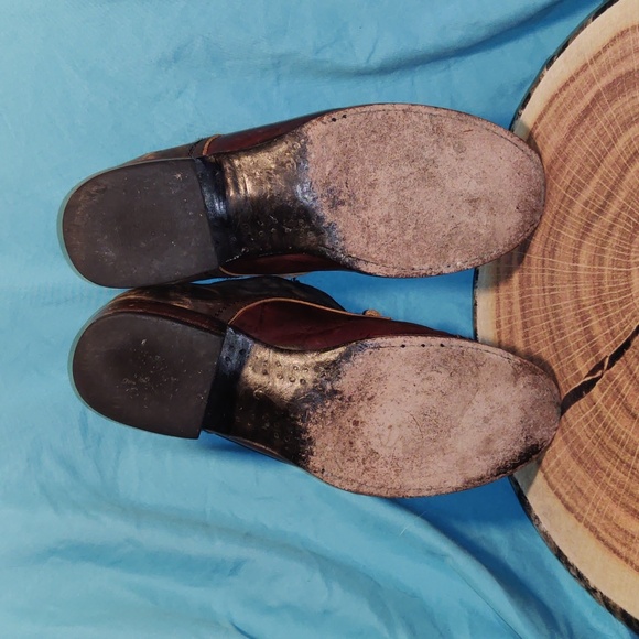 Freebird Mabel Distressed Brown Oxfords W8 - Picture 6 of 6